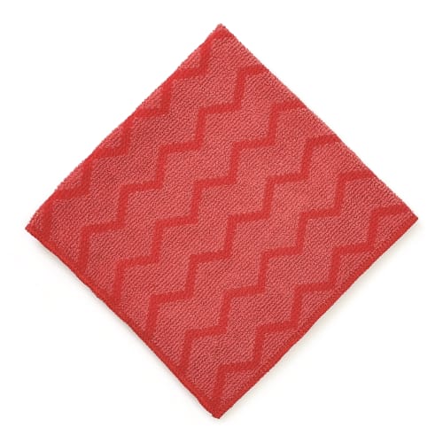 Rubbermaid Hygen Microfiber Cloth 16x16 Inch, Red